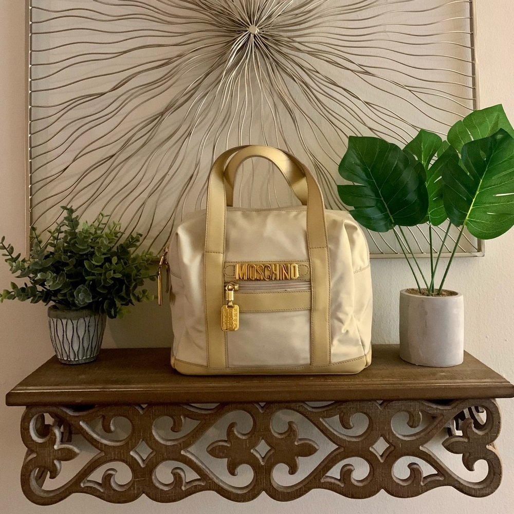 Authentic Moschino Top Handle Bag